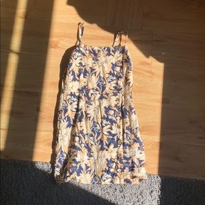 Floral print dress